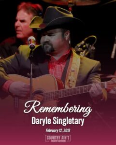 Daryle Singletary Cause Of Death, Obituary